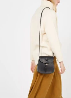 LE SAB - Mini Besace à Boucle En Cuir | Noir -Femmes Vêtements 2643284