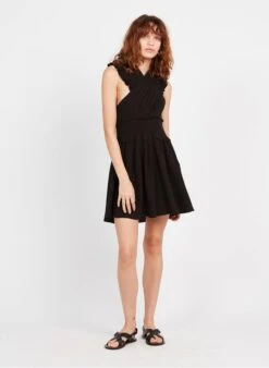 Soeur Sandales Plates En Cuir | Noir 16 Soeur Sandales Plates En Cuir | Noir -Femmes Vêtements 3461217