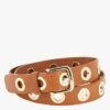 LA GRANDE KELLER - Ceinture En Cuir De Bovin | Marron -Femmes Vêtements 3596403