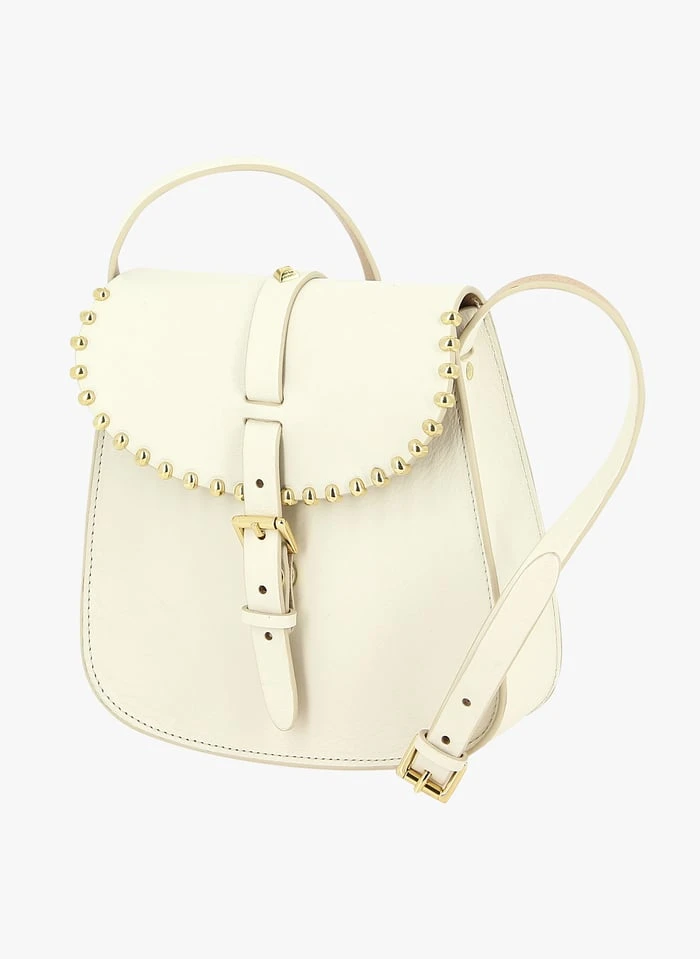 LE SAB ROCK - Mini Besace à Boucle En Cuir | Beige 3 LE SAB ROCK - Mini Besace à Boucle En Cuir | Beige