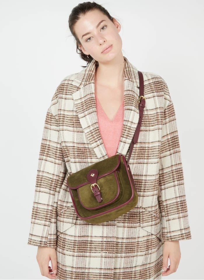 LE FLAV VELOURS SAC GIBEC DBLE POCH - Sac à Rabat à Boucle En Cuir | Multicolore 3 LE FLAV VELOURS SAC GIBEC DBLE POCH - Sac à Rabat à Boucle En Cuir | Multicolore