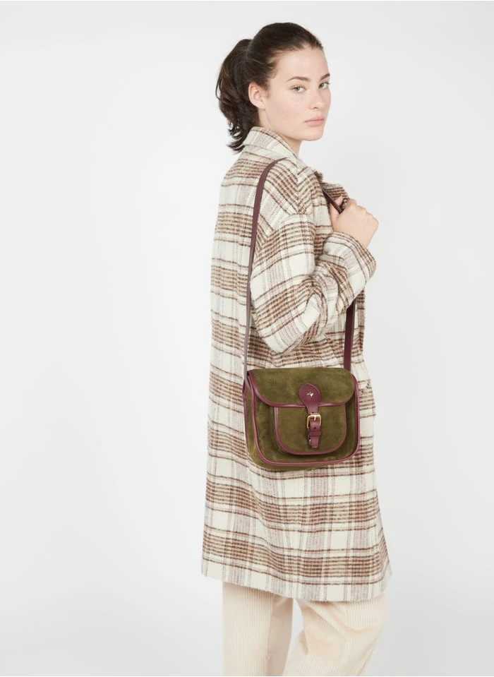 LE FLAV VELOURS SAC GIBEC DBLE POCH - Sac à Rabat à Boucle En Cuir | Multicolore 4 LE FLAV VELOURS SAC GIBEC DBLE POCH - Sac à Rabat à Boucle En Cuir | Multicolore – Image 2