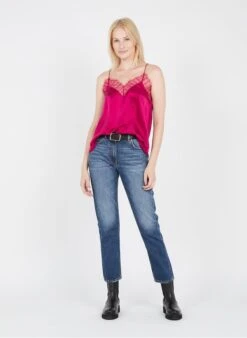 LA MONTMARTRE - Ceinture Cloutée En Cuir | Noir -Femmes Vêtements 3773623