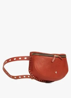 LA LILI - POCH CEINT AJUST CLOUS - Banane En Cuir | Multicolore -Femmes Vêtements 3775606