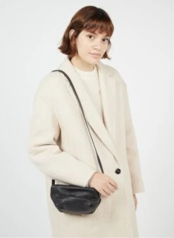 LE MINI SOHNA - Sac Bandoulière En Cuir | Noir -Femmes Vêtements 3785558