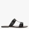 Soeur TARANIS - Mules Plates En Cuir | Noir