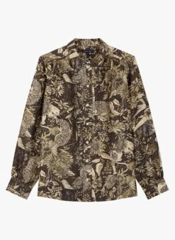 Soeur LUCRECE - Chemise En Doupion De Soie Imprimée | Multicolore -Femmes Vêtements 3984842