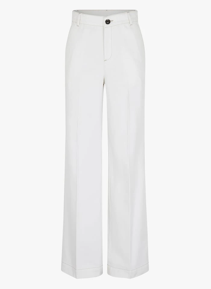 Soeur CALIFORNIA - Jean Bootcut En Coton | Blanc 6 Soeur CALIFORNIA - Jean Bootcut En Coton | Blanc – Image 4