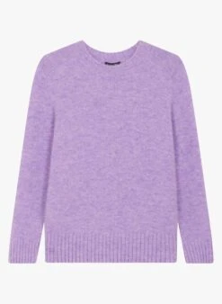 Soeur ENVIE - Pull Col Rond En Maille | Violet -Femmes Vêtements 3984860