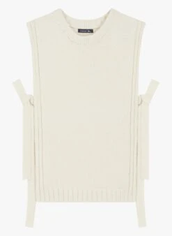 Soeur UZEL - Plastron En Laine | Beige -Femmes Vêtements 3984865