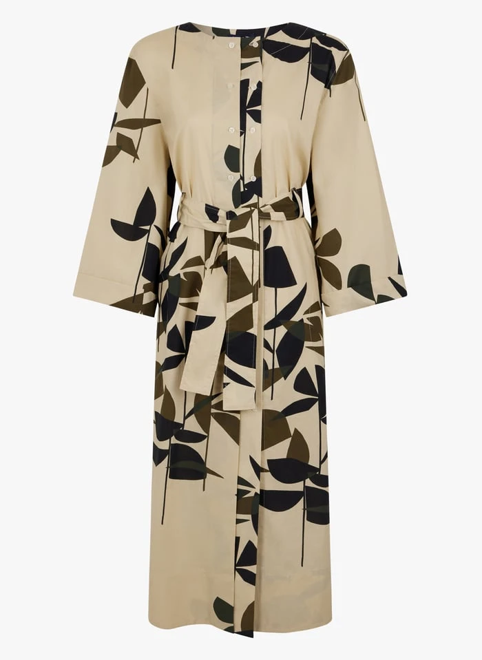 Soeur URUGUAY - Robe Longue En Popeline De Coton Imprimé | Multicolore 4 Soeur URUGUAY - Robe Longue En Popeline De Coton Imprimé | Multicolore – Image 2