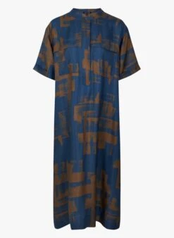 Soeur THAILAND - Robe Midi En Soie Imprimée | Multicolore -Femmes Vêtements 3984878