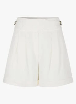Soeur UTTAM - Short Large En Lin | Blanc -Femmes Vêtements 3984898