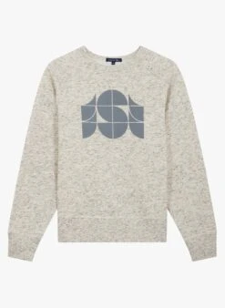 Soeur PASCAL - Sweat En Molleton Sérigraphié | Blanc -Femmes Vêtements 3984903