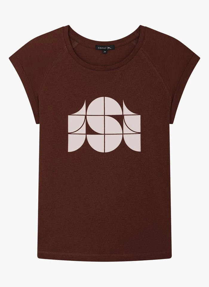 Soeur VALENTINA - Tee-shirt Col Rond Sérigraphié En Coton Mélangé | 5 Soeur VALENTINA - Tee-shirt Col Rond Sérigraphié En Coton Mélangé | – Image 3