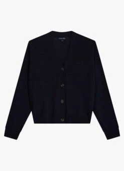 Soeur IDEM - Gilet Boutonné En Laine | Bleu -Femmes Vêtements 3984973