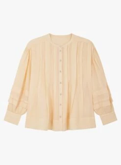 Soeur TRIPOLI - Chemise Ample En Ramie | Beige -Femmes Vêtements 3985016