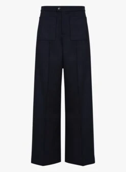 Soeur HARRY - Pantalon Droit En Laine Mélangée | Noir