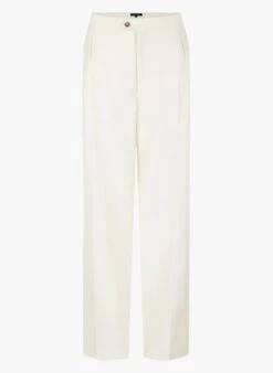 Soeur SULPICE - Pantalon à Pinces En Coton | Beige -Femmes Vêtements 3985037