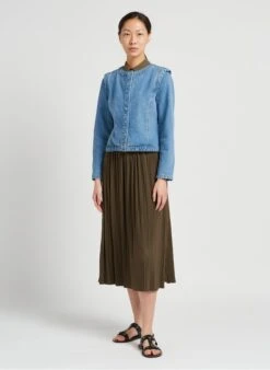 Soeur TARANIS - Mules Plates En Cuir | Noir -Femmes Vêtements 4008146