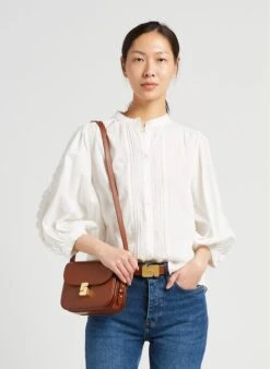 Soeur NINON - Ceinture En Cuir Glacé | Marron -Femmes Vêtements 4008330