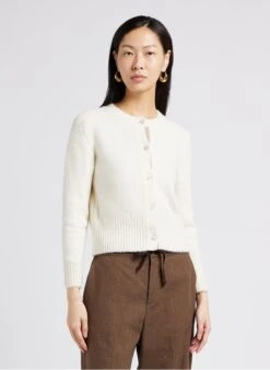 Soeur LYNE - Gilet Court Boutonné | Beige