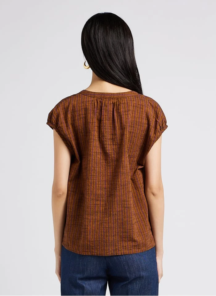 Soeur VOISINE - Top à Rayures En Coton | Multicolore 4 Soeur VOISINE - Top à Rayures En Coton | Multicolore – Image 2