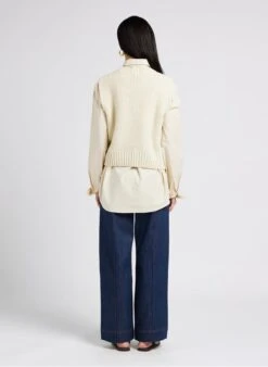 Soeur HARRY - Jean Large En Coton Mélangé | Jean Brut -Femmes Vêtements 4009782 1