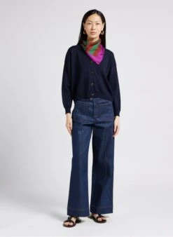 Soeur HARRY - Jean Large En Coton Mélangé | Jean Brut -Femmes Vêtements 4009795 1