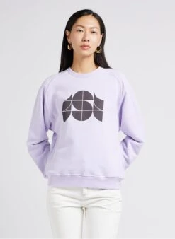 Soeur THIBAULT - Sweat Col Rond En Coton | Violet