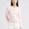 Soeur LYNE - Gilet Court Boutonné | Rose -Femmes Vêtements 4009843