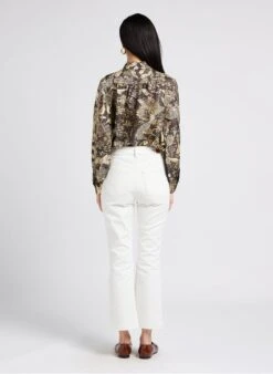 Soeur FRANCISCO - Jean Flare En Coton | Blanc -Femmes Vêtements 4009848