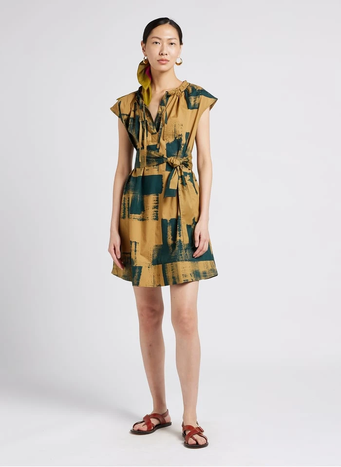 Soeur TELLA - Robe Courte En Popeline De Coton Imprimé | Multicolore 6 Soeur TELLA - Robe Courte En Popeline De Coton Imprimé | Multicolore – Image 4