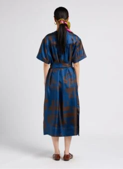 Soeur THAILAND - Robe Midi En Soie Imprimée | Multicolore -Femmes Vêtements 4009857