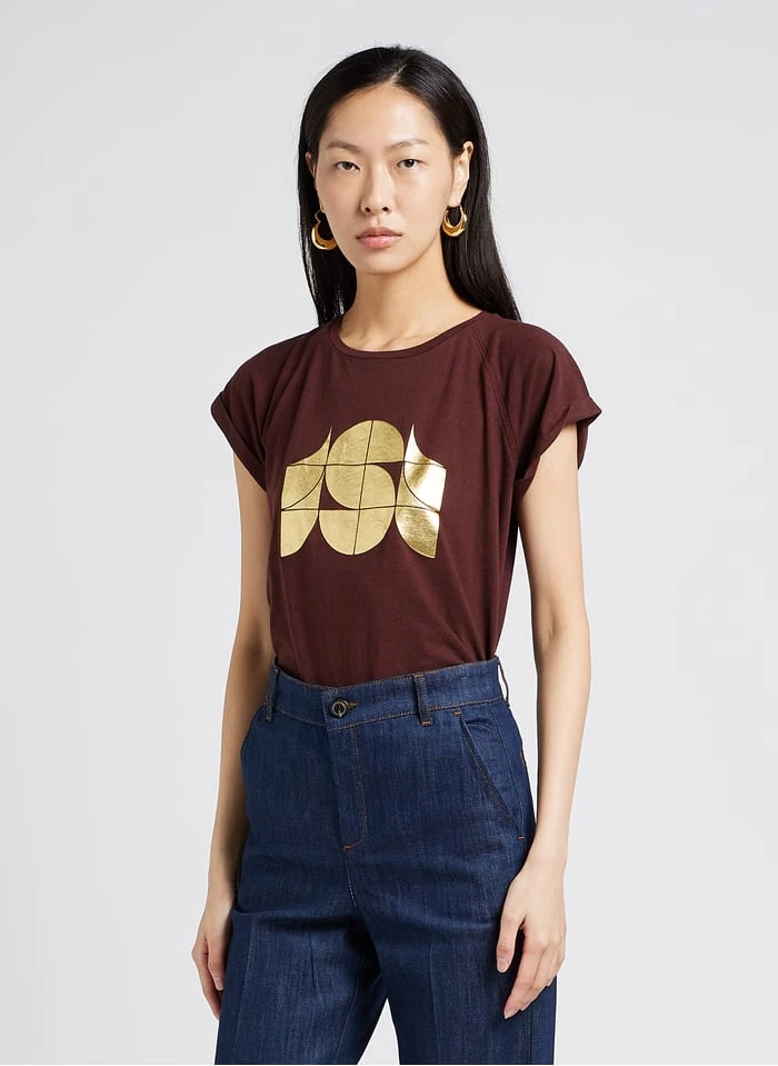 Soeur VALENTINA - Tee-shirt Col Rond Sérigraphié En Coton Mélangé | 6 Soeur VALENTINA - Tee-shirt Col Rond Sérigraphié En Coton Mélangé | – Image 4