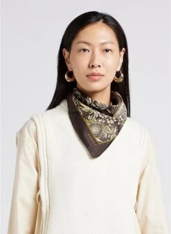 Soeur DALTON - Foulard En Soie Imprimé | Multicolore