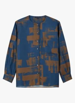 Soeur THALIE - Chemise En Twill De Soie Imprimée | Multicolore -Femmes Vêtements 4018305