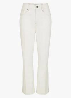 Soeur FRANCISCO - Jean Flare En Coton | Blanc -Femmes Vêtements 4018308