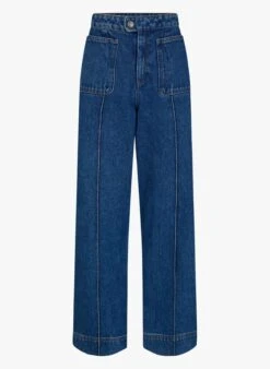 Soeur HARRY - Jean évasé Et Délavé En Coton | Jean Délavé -Femmes Vêtements 4018309