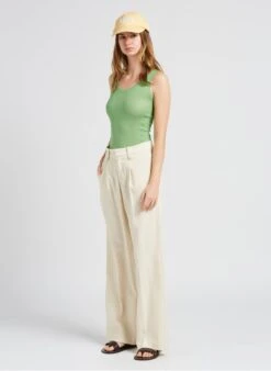 Soeur UPTOWN - Mules Plates En Cuir | Marron -Femmes Vêtements 4023821