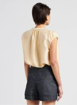 Soeur VOISINE - Chemise Ample En Soie | Beige -Femmes Vêtements 4033236