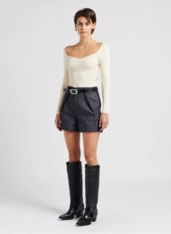 Soeur UOMO - Short Large En Coton Denim | Jean Brut -Femmes Vêtements 4033243