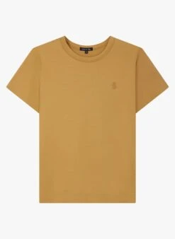 Soeur BASIC - Tee Shirt à Col Rond En Coton | Beige -Femmes Vêtements 4036152