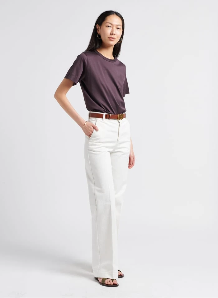 Soeur CALIFORNIA - Jean Bootcut En Coton | Blanc 19 Soeur CALIFORNIA - Jean Bootcut En Coton | Blanc – Image 17