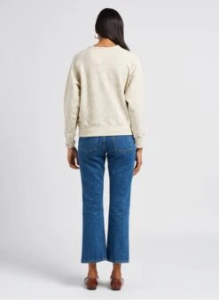 Soeur PASCAL - Sweat En Molleton Sérigraphié | Blanc -Femmes Vêtements 4047364