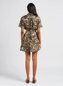 Soeur MAUD - Robe Courte Col Classique Imprimée En Soie | Multicolore 11 Soeur MAUD - Robe Courte Col Classique Imprimée En Soie | Multicolore -Femmes Vêtements 4047377