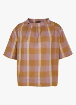 Soeur URBAINE - Blouse à Carreaux En Voile De Coton | Multicolore -Femmes Vêtements 4048246