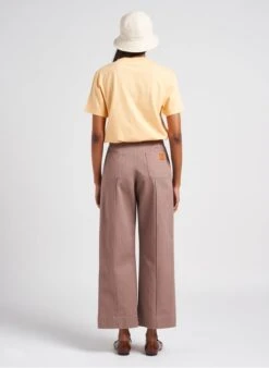 Soeur HARRY - Jean Large 7/8ème | Violet -Femmes Vêtements 4052060