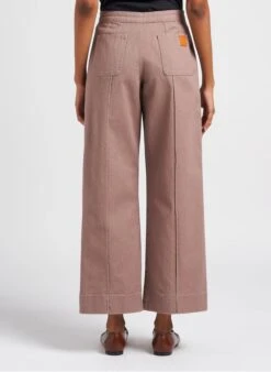 Soeur HARRY - Jean Large 7/8ème | Violet -Femmes Vêtements 4052098