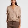 Soeur IDEM - Gilet Col V En Laine | Beige -Femmes Vêtements 4052108 1